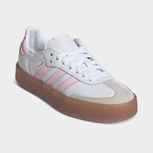 Adidas | Women's Samba Pink and White Sneakers Size 7 US